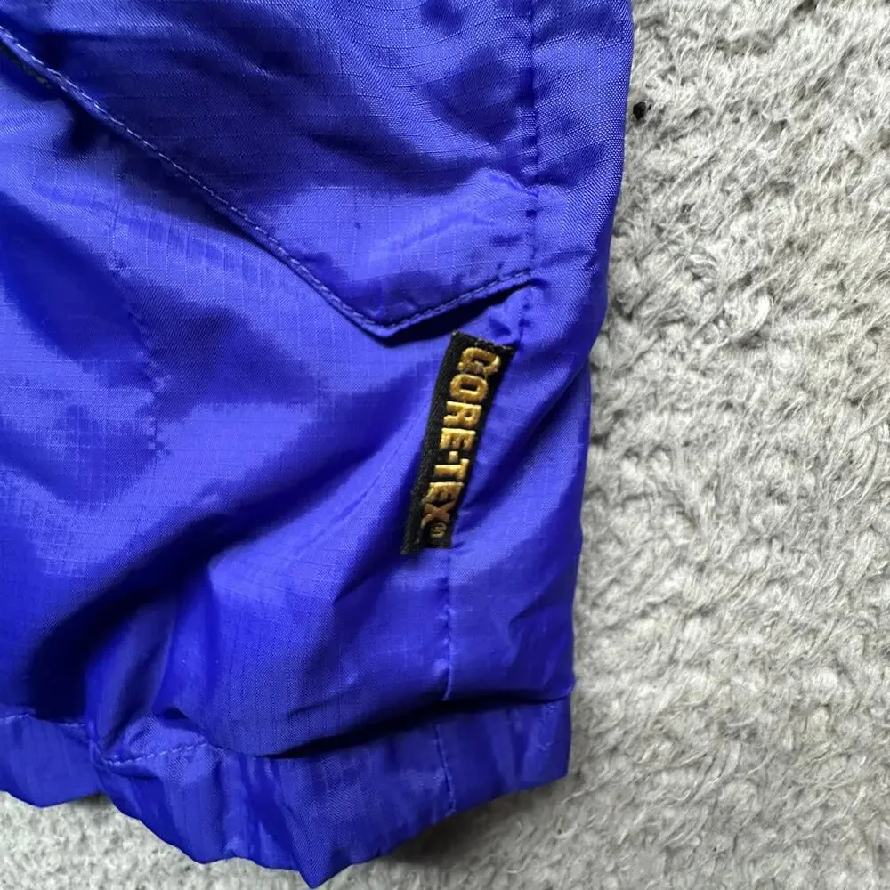Vintage Bass Pro Shops Gore-Tex Jacket Mens 3XL Nylon Full Zip Hooded Rain Coat